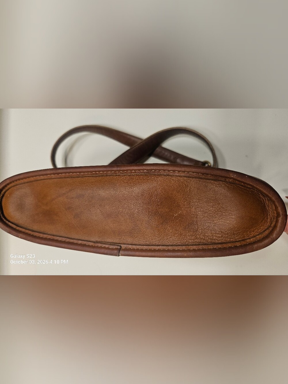 Vintage 1990's Coach 9802 Equestrian Zip Cross Body - Picture 3 of 8